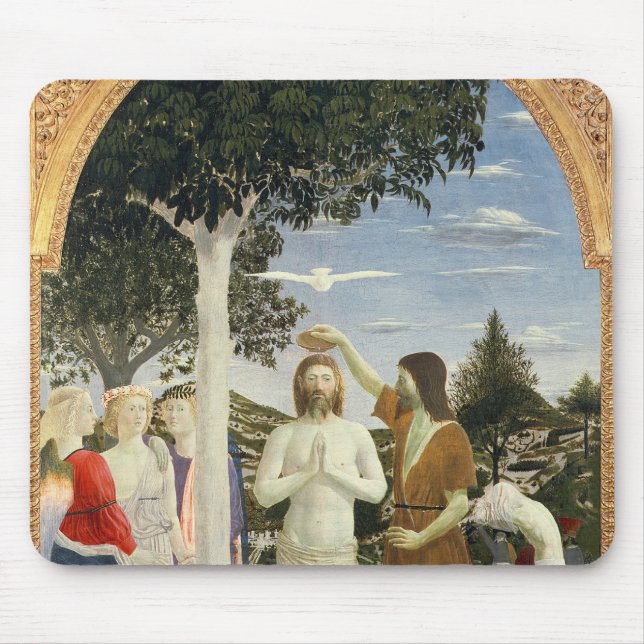 Baptism of Christ Mouse Pad (Front)