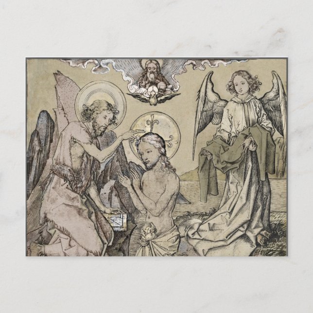Baptism of Christ Postcard (Front)