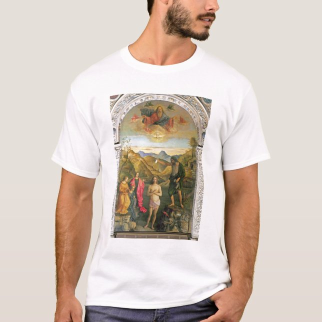 Baptism of Christ, St. John Altarpiece T-Shirt (Front)