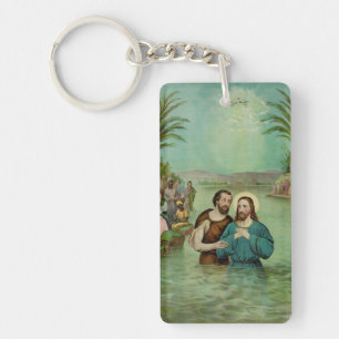 Baptism of Jesus Christ Key Ring