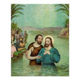 Baptism of Jesus Christ Photo Print