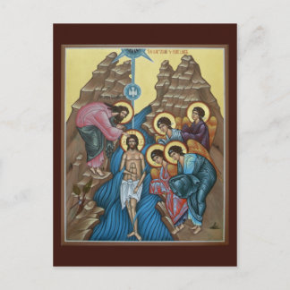 Baptism of our Lord Prayer Card