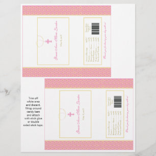 Baptism or 1st Communion     Candy Wrappers