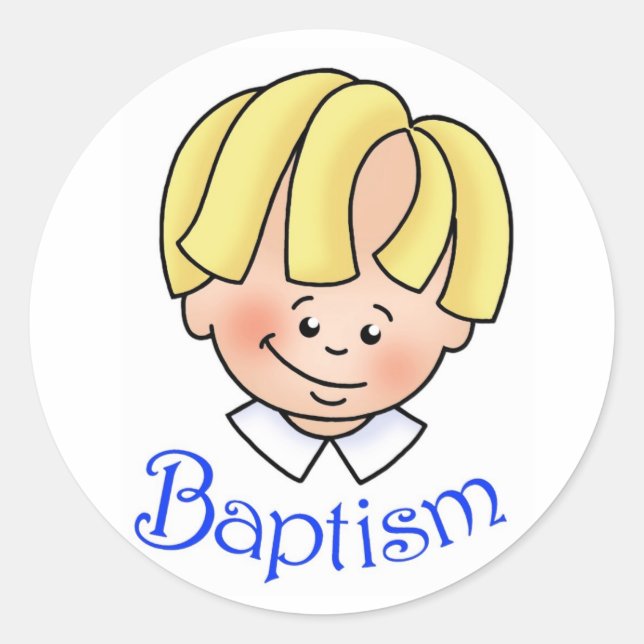 Baptism Stickers (Front)