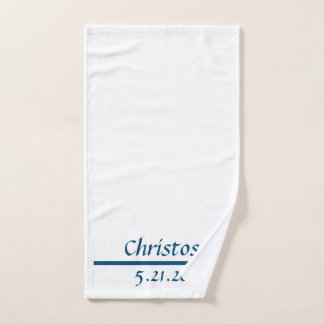 Baptism Towel