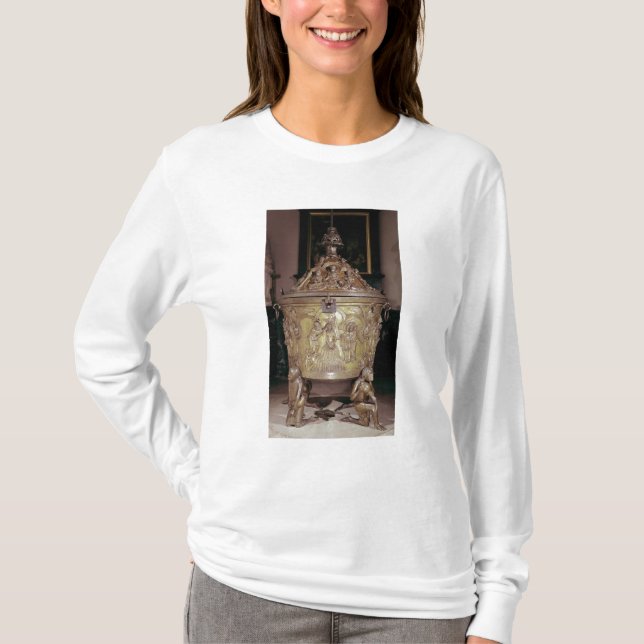 Baptismal font showing T-Shirt (Front)