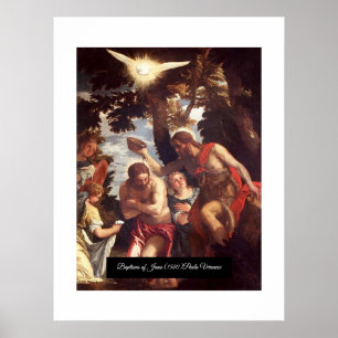 Baptisms of Jesus Poster