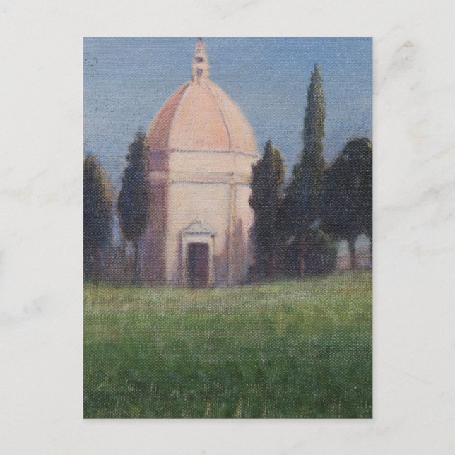 Baptistry Tavarnelle 2012 Postcard (Front)
