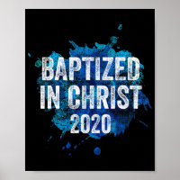 Baptized in Christ 2020 Baptism Church Christian C