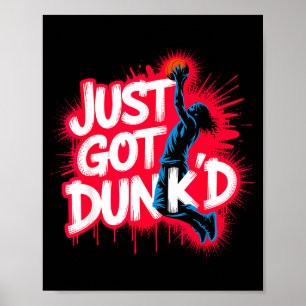 Baptized Jesus Just Got Dunked Baptism Poster