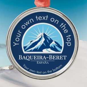 Baqueira-Beret Spain España medal Ornament