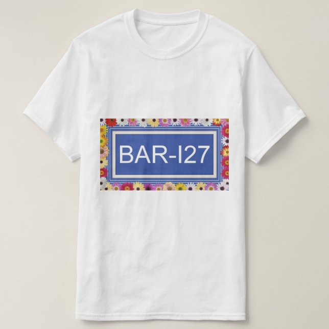 BAR-127 T-shirt (Design Front)