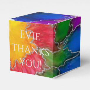 Bar Bat Mitzvah Elegant Colors Classic Favour Box
