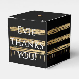 Bar Bat Mitzvah Gold Tallit Classic Favour Box