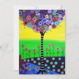 Bar Bat Mitzvah Invitation _ Yellow - rev