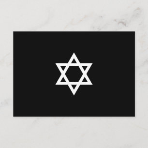 Bar/Bat Mitzvah RSVP Card