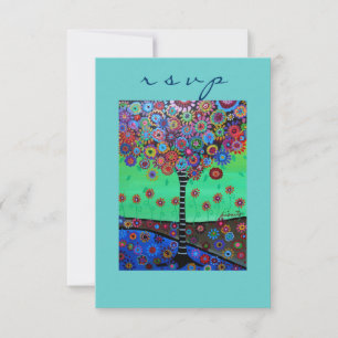 Bar Bat Mitzvah RSVP Card