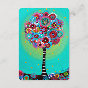 Bar Bat Mitzvah RSVP Card Tree of Life