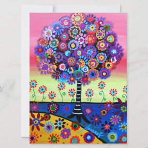 Bar Bat Mitzvah TREE OF LIFE invitations