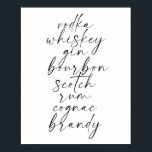 Bar Cart Script font Poster<br><div class="desc">Bar Cart Script font</div>