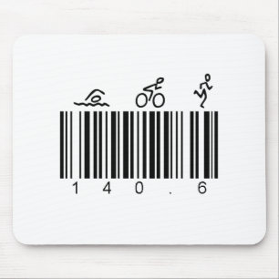 Bar Code 140.6 Mouse Pad