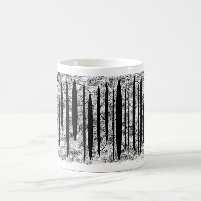 bar code coffee mug (Center)