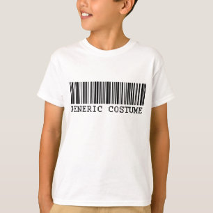 BAR CODE COSTUME Generic Halloween Costume T-Shirt
