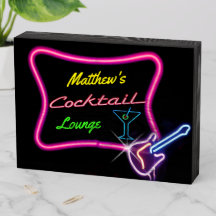 Bar Deco with your Name on it!