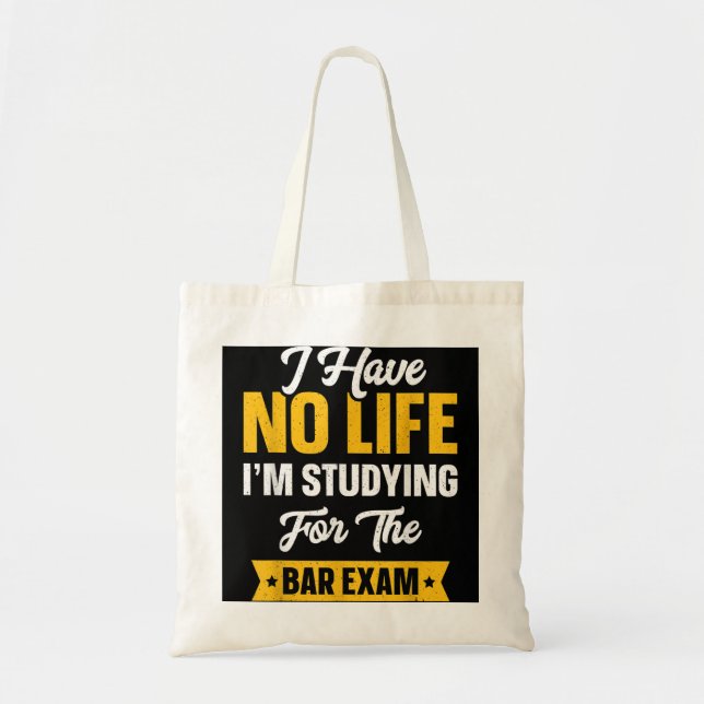Bar Exam Funny Law School Graduation Gifts 2022 Se Tote Bag (Front)