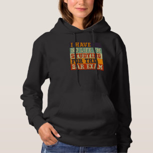 Bar Exam  Law School Graduation For Women Men Grad Hoodie