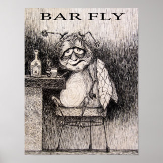 BAR FLY POSTER