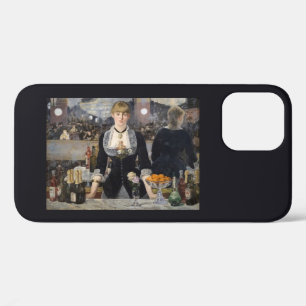 Bar Girl at the Folies Bergere France iPhone 12 Case