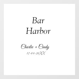 Bar Harbor bachelorette party bridesmaid wedding a