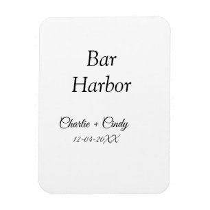 Bar Harbor bachelorette party bridesmaid wedding a Magnet