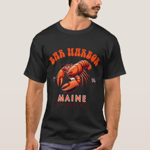 Bar Harbor Maine New England Travel Funny Bar Harb T-Shirt