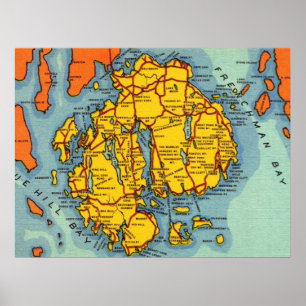 Bar Harbour - Acadia Park Poster