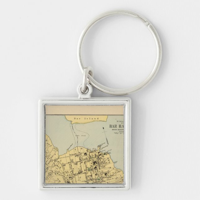 Bar Harbour Key Ring (Front)