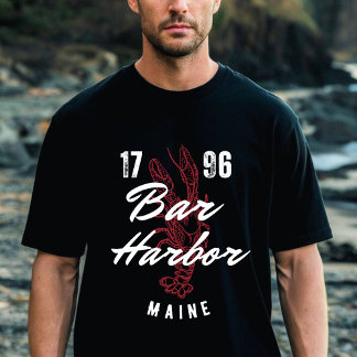 Bar Harbour Maine Lobster Classic T-Shirt