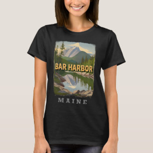 Bar Harbour Maine ME Acadia National Park Adventur T-Shirt