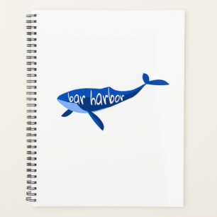 Bar Harbour Maine Whale Planner