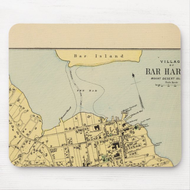 Bar Harbour Mouse Pad (Front)