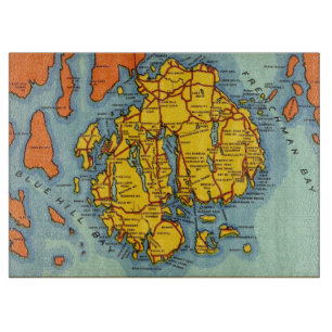 Bar Harbour - Mt Desert Island Cutting Board
