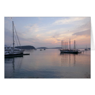 Bar Harbour Ships at Sunrise I