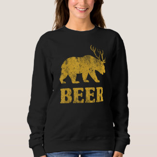 Bär+Hirsch Bier Funny Sweatshirt
