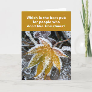 Bar Humbug card