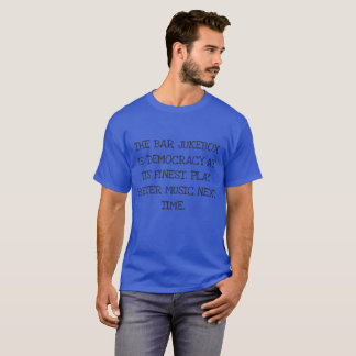 Bar Jukebox Funny Tee