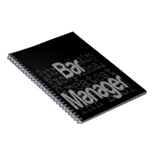 Bar Manager Extraordinaire Notebook