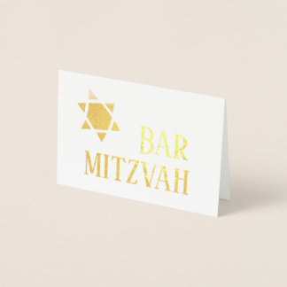Bar Mitzvah Card