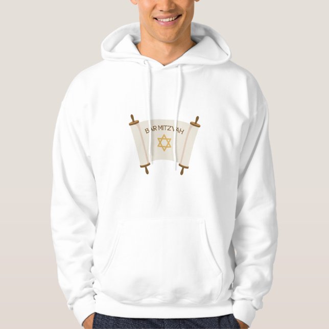Bar Mitzvah Hoodie (Front)