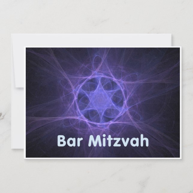 Bar Mitzvah Invitation (Front)